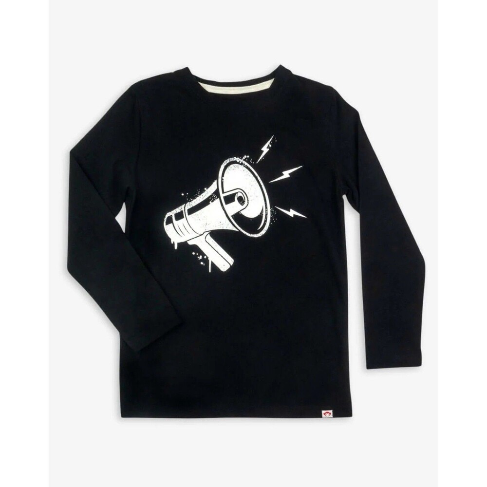 $40! Appaman Kids Boys Get Loud Graphic Long Sleeve T-Shirt Size 5 NWT